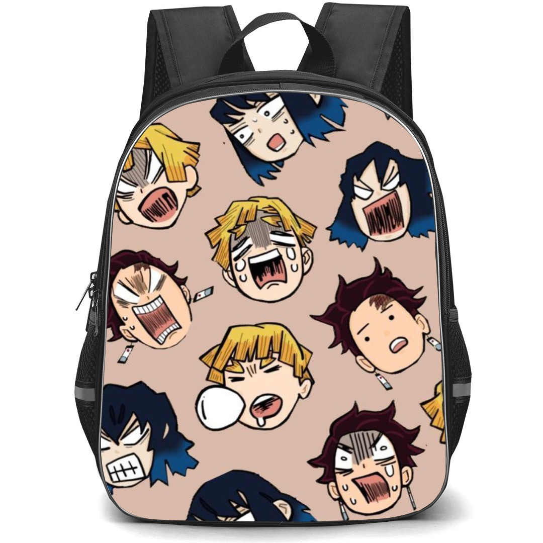 Demon Slayer Backpack StudentPack - Team Tanjiro Avatar Pattern Art