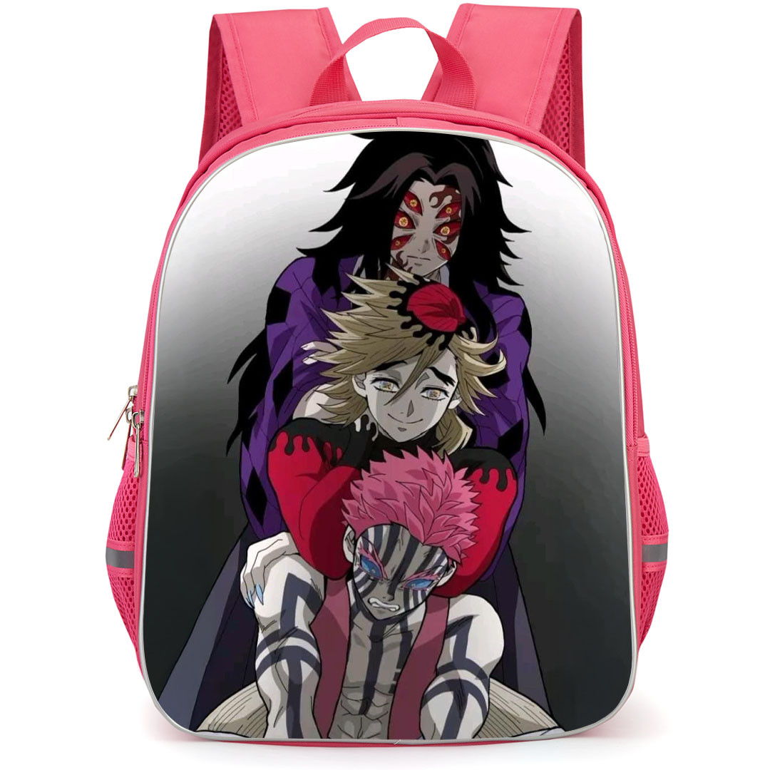 Demon Slayer Backpack StudentPack - Demon Slayer Upper Moon On Top Of Each Other