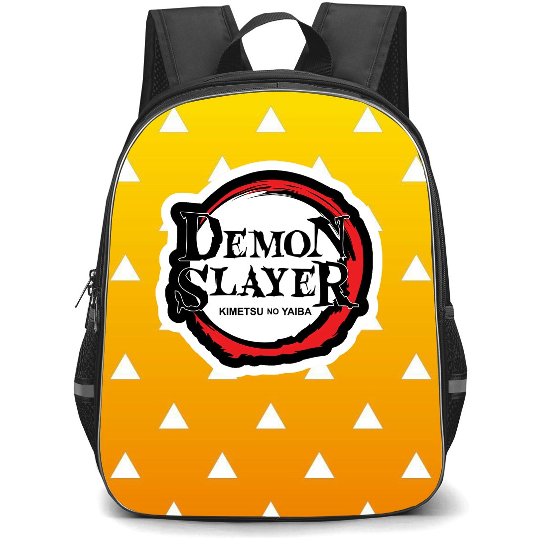 Demon Slayer Zenitsu Agatsuma Backpack StudentPack - Zenitsu Agatsuma Symbol Background