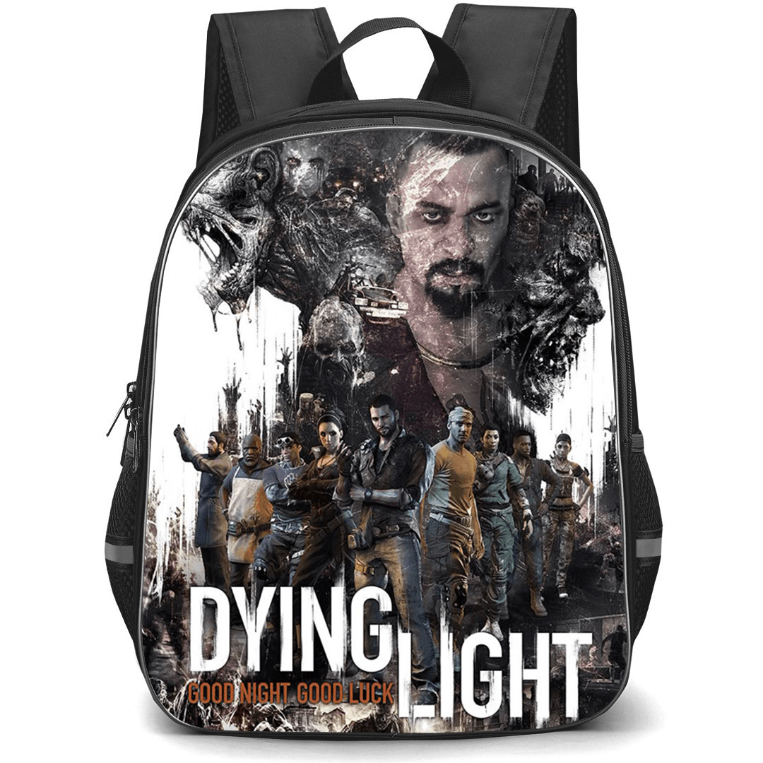 Dying Light Backpack School Bag StudentPack - Dying Light Character Collage Poster