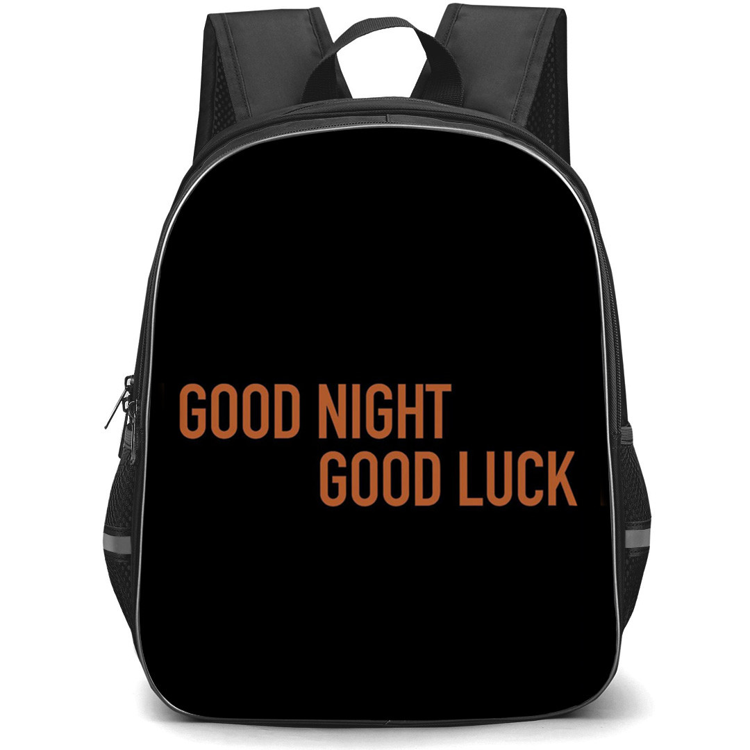 Dying Light Backpack School Bag StudentPack - Dying Light Good Night Good Luck Phrase Poster
