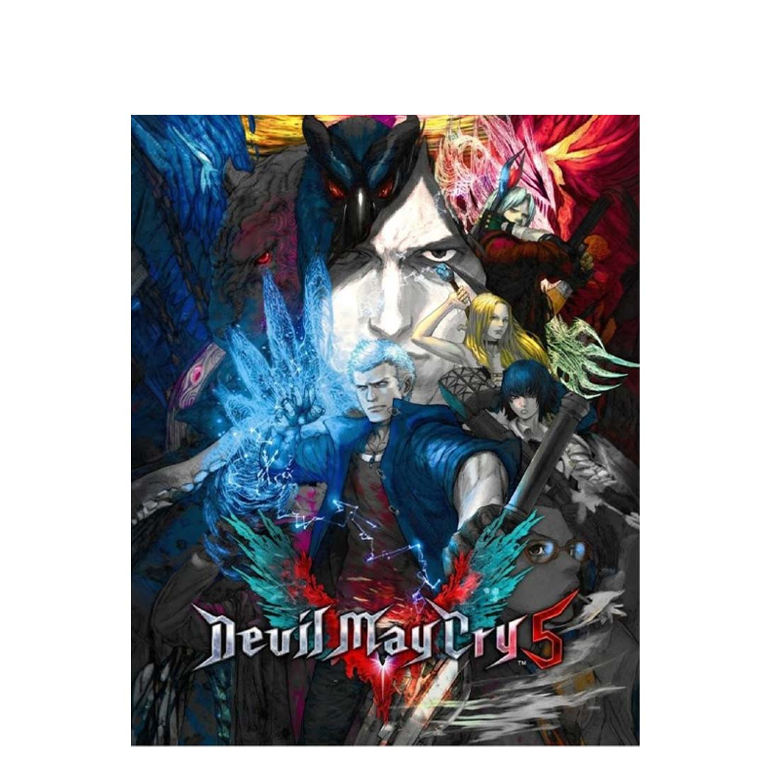 Devil May Cry Backpack School Bag StudentPack - Devil May Cry 5 Anime Game Cover Art
