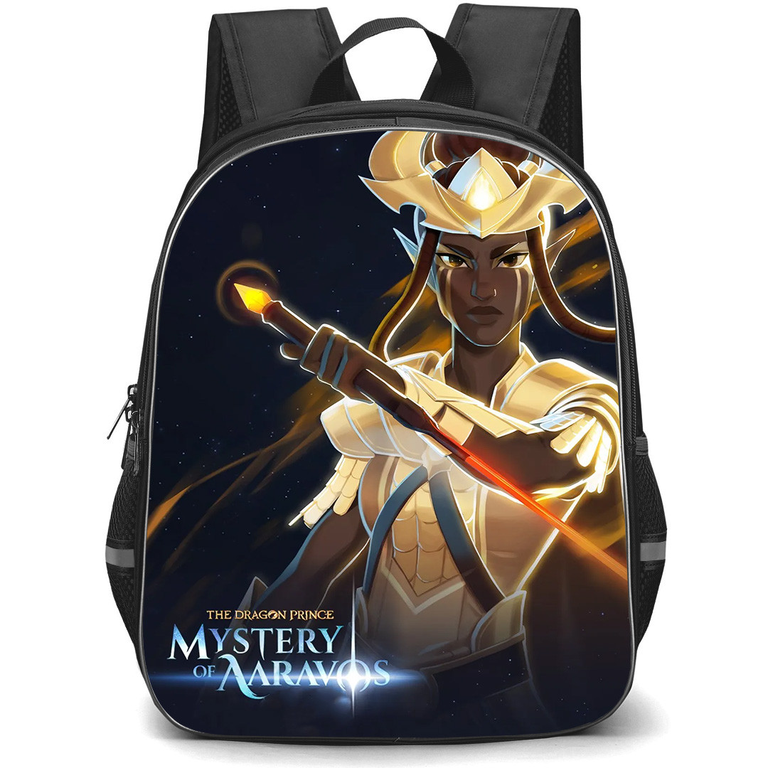 The Dragon Prince Mystery of Aaravos Janai Backpack StudentPack - Janai Character Series Art