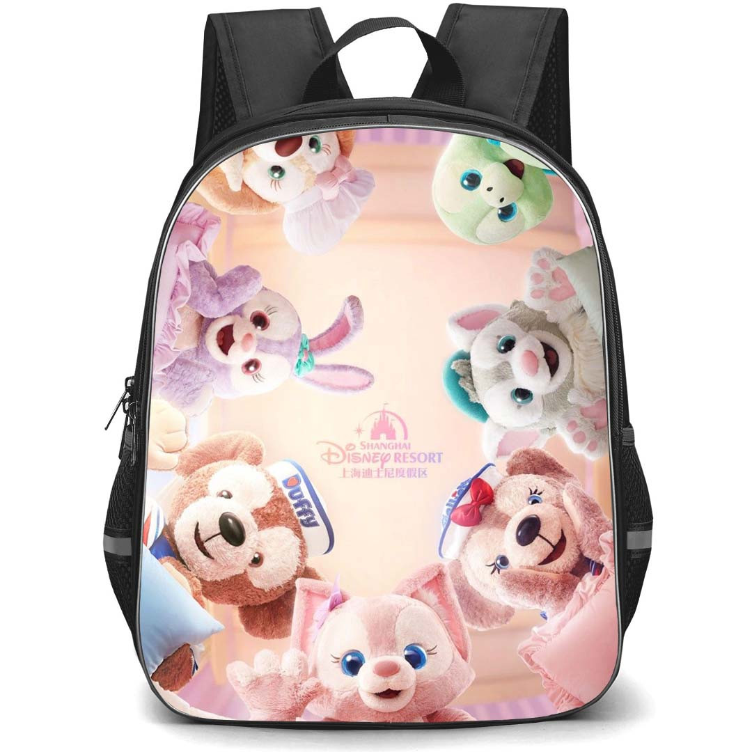 Duffy And Friends Backpack StudentPack - Duffy And Friends 3D Portrait Poster