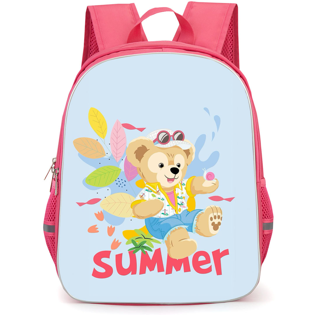 Duffy And Friends Duffy Backpack StudentPack - Duffy Illustration Art Summer Poster