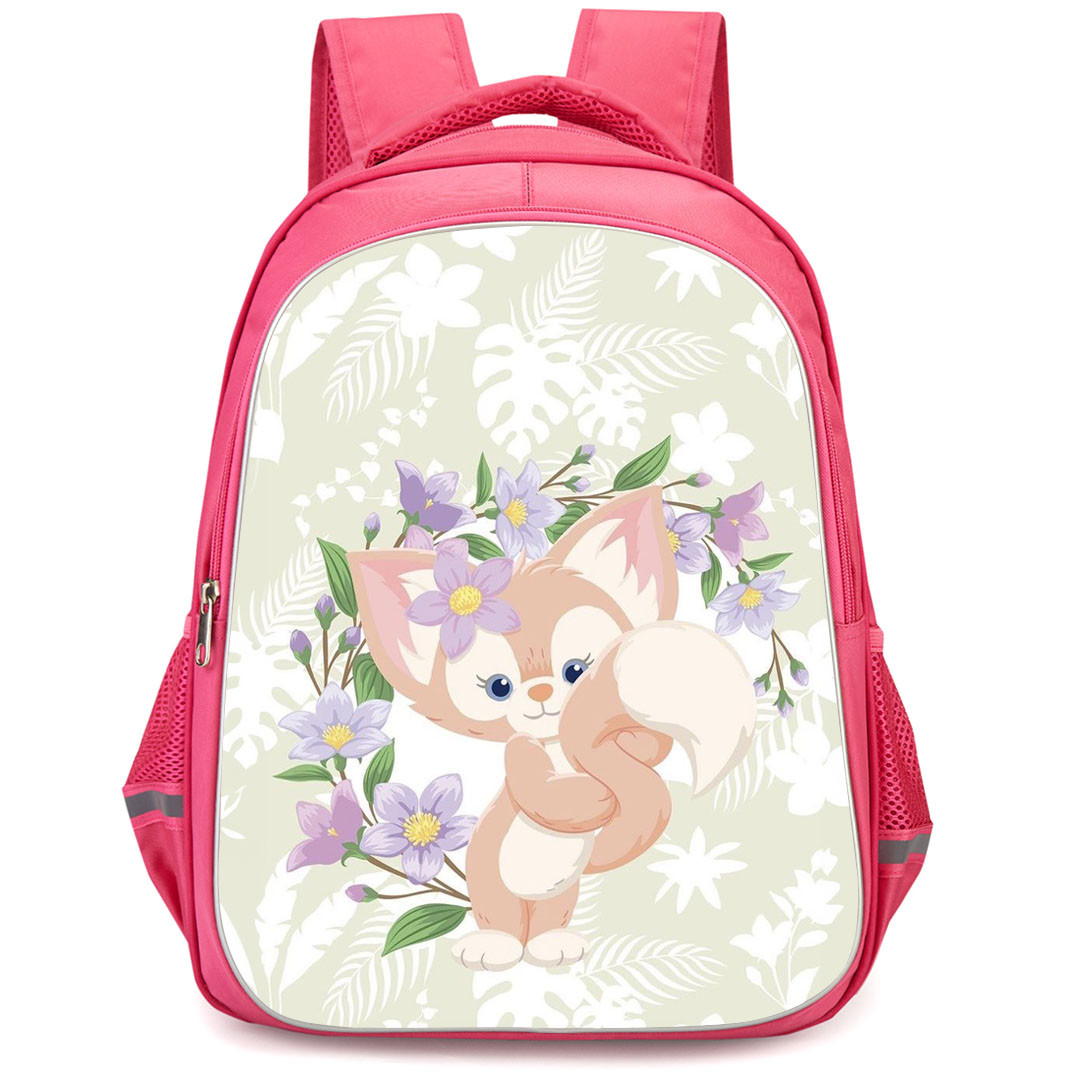 Duffy And Friends Linabell Backpack StudentPack - Linabell Stand With Flower Poster