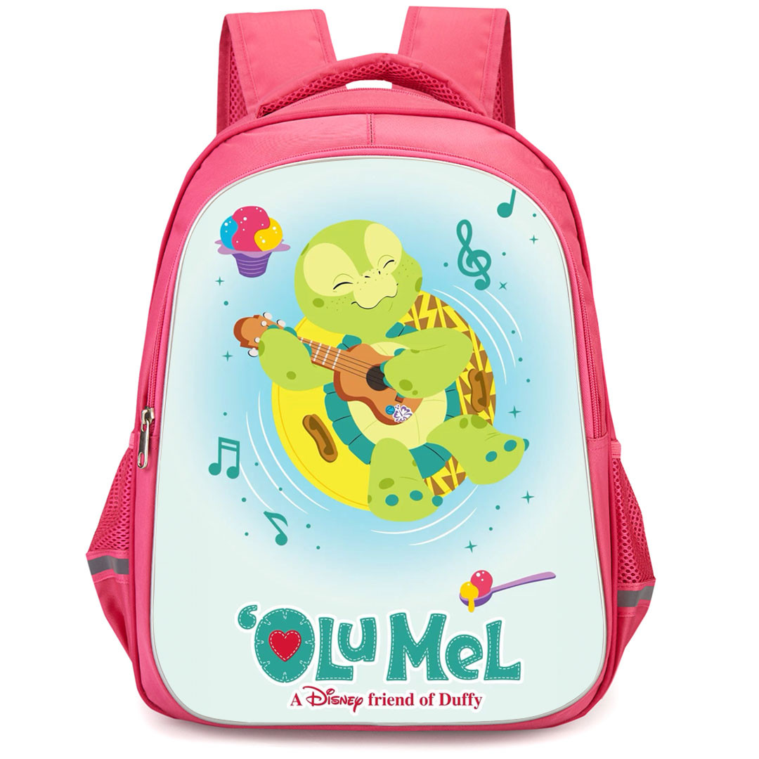 Duffy And Friends Olumel Backpack StudentPack - Olumel Playing Guitar And Singing Poster