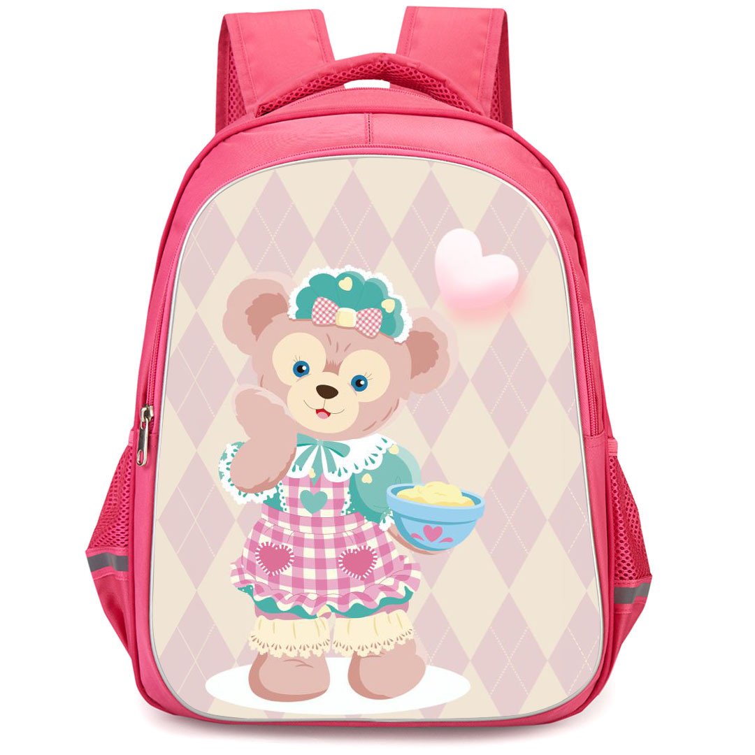 Duffy And Friends ShellieMay Backpack StudentPack - ShellieMay Holding A Bowl Poster