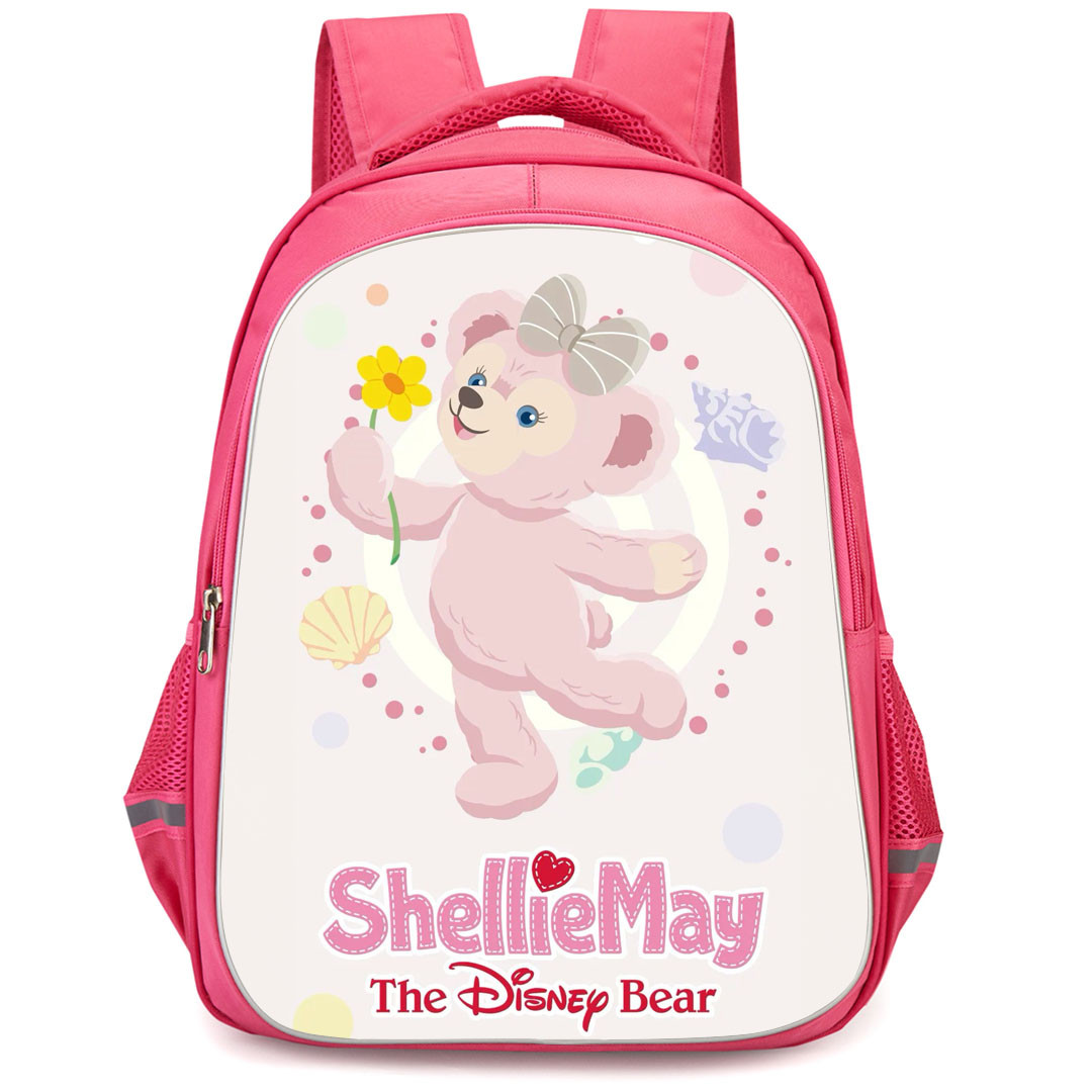Duffy And Friends ShellieMay Backpack StudentPack - ShellieMay Holding Flower Illustration Art Poster