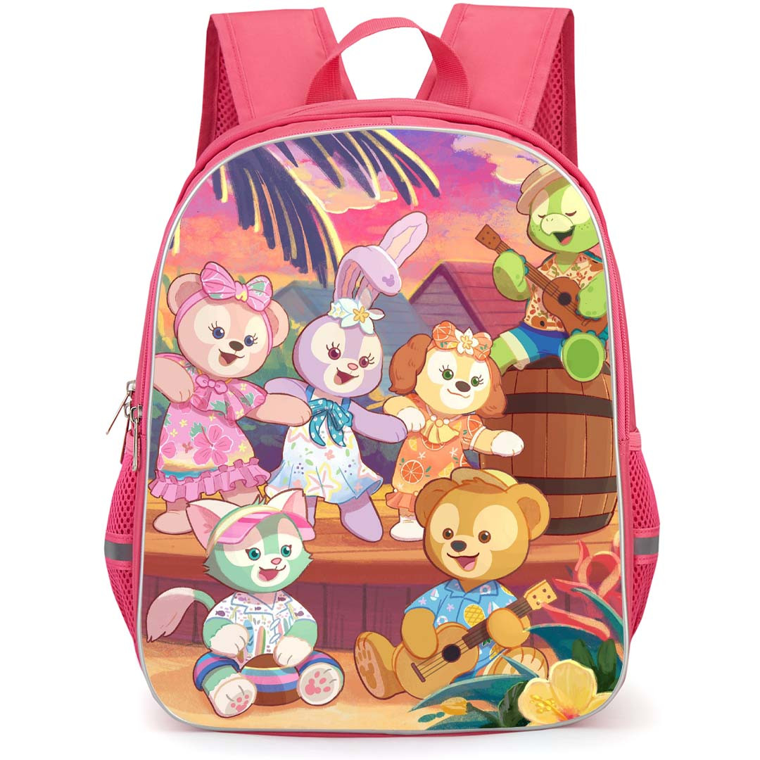 Duffy And Friends Backpack StudentPack - Duffy And Friends Singing In A Summer Event Poster