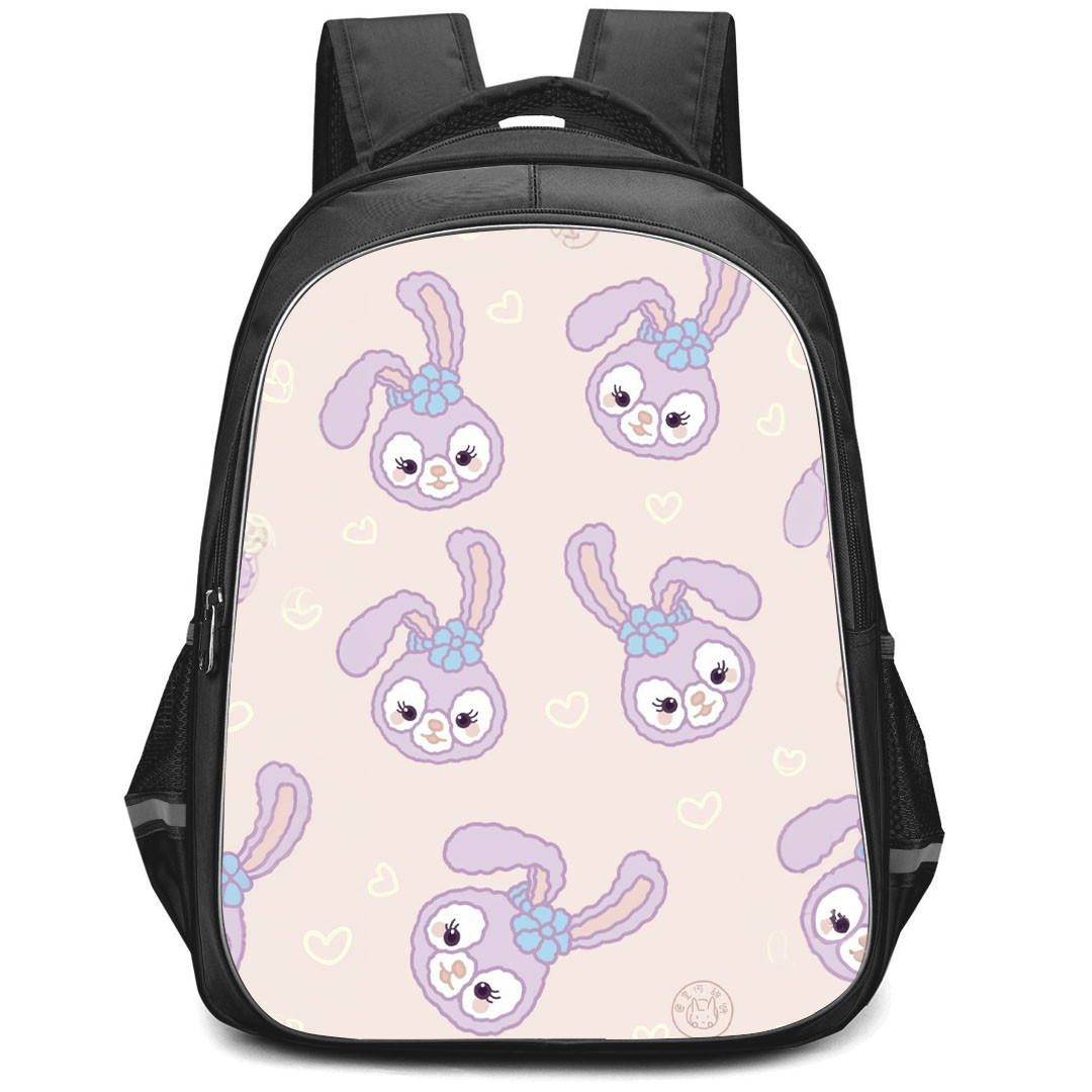 Duffy And Friends StellaLou Backpack StudentPack - StellaLou Purple Avatar Pattern Art Poster