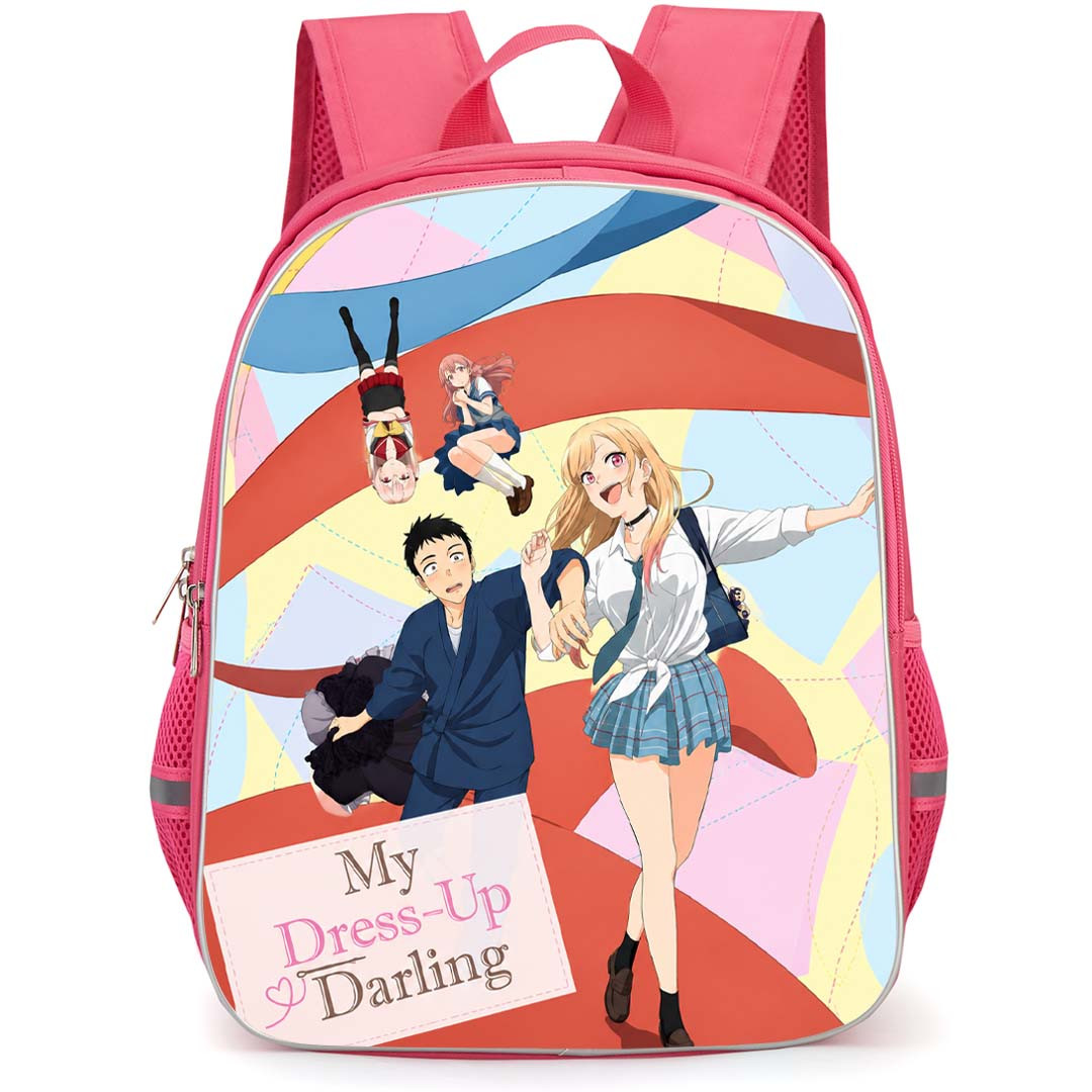 My Dress Up Darling Backpack School Bag StudentPack - Characters Smiling Happy Series Poster