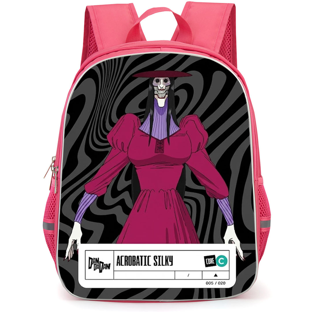 Dan Da Dan Acrobatic Silky Backpack School Bag StudentPack - Acrobatic Silky Collectible Card Poster
