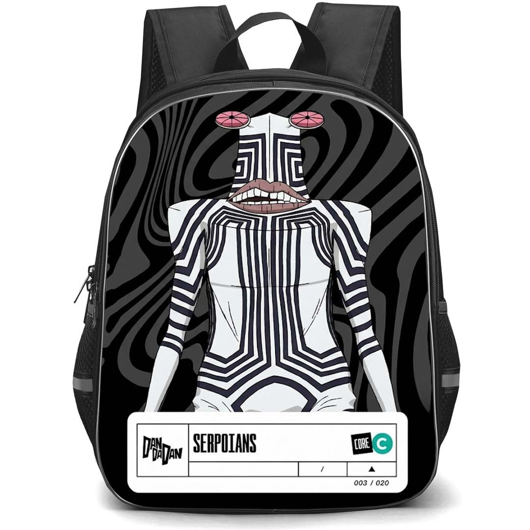 Dan Da Dan Serpoians Backpack School Bag StudentPack - Serpoians Black Core Card Poster