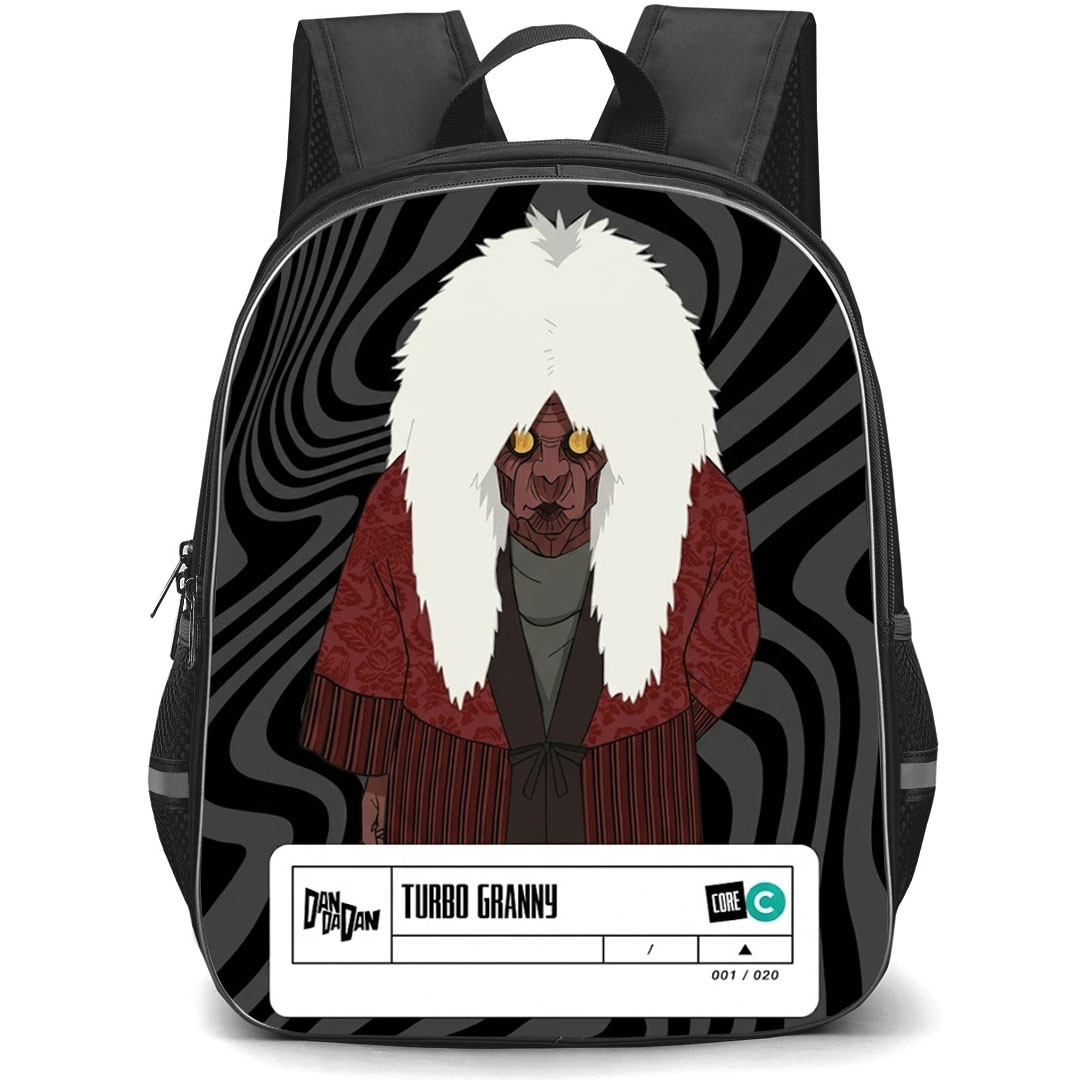 Dan Da Dan Turbo Granny Backpack School Bag StudentPack - Turbo Granny Collectible Card Poster