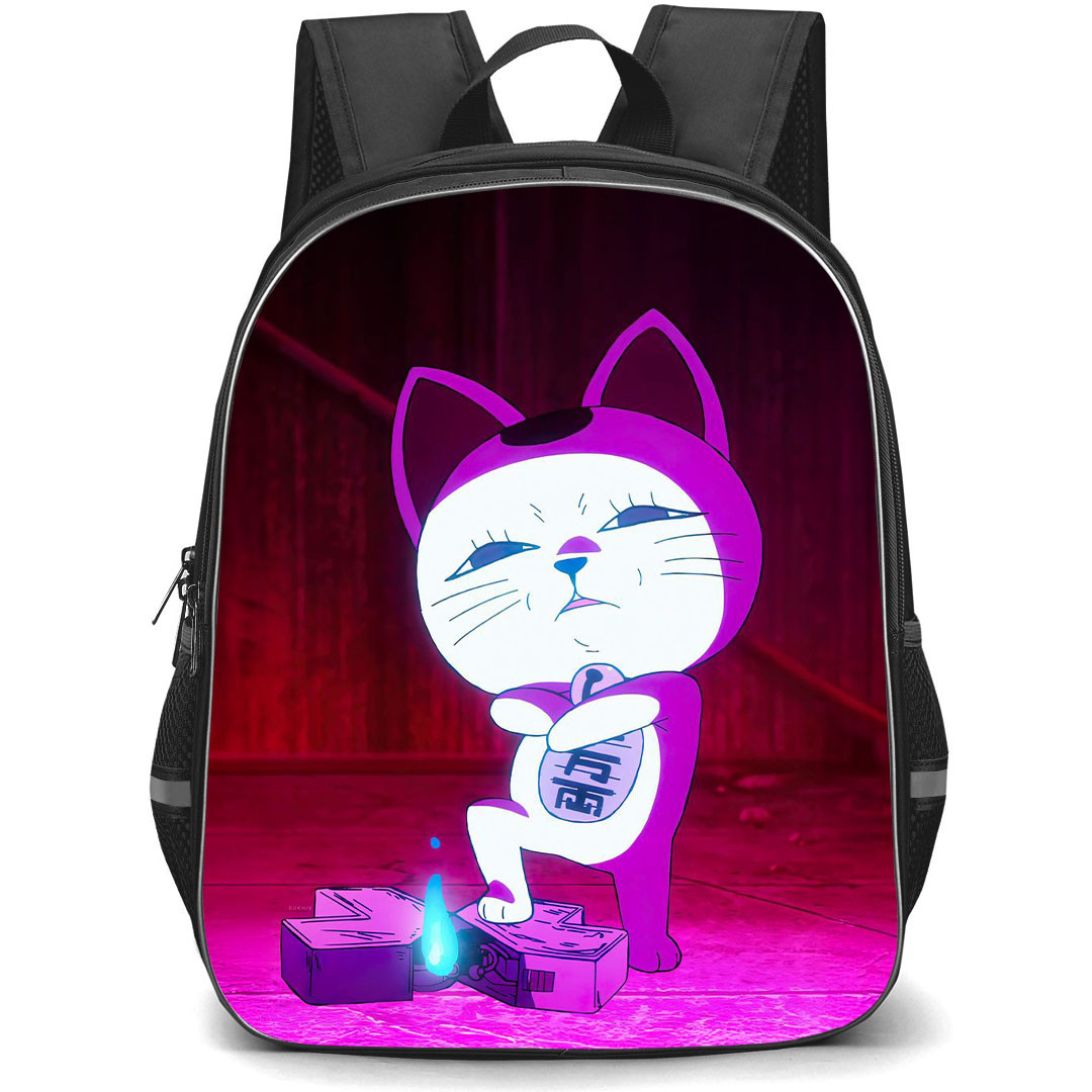 Dandadan Backpack StudentPack - Dandadan Turbo Granny Standing on Lighter