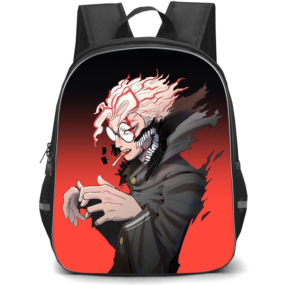 Dandadan Ken Takakura Backpack StudentPack - Ken Takakura Eating Lolipop