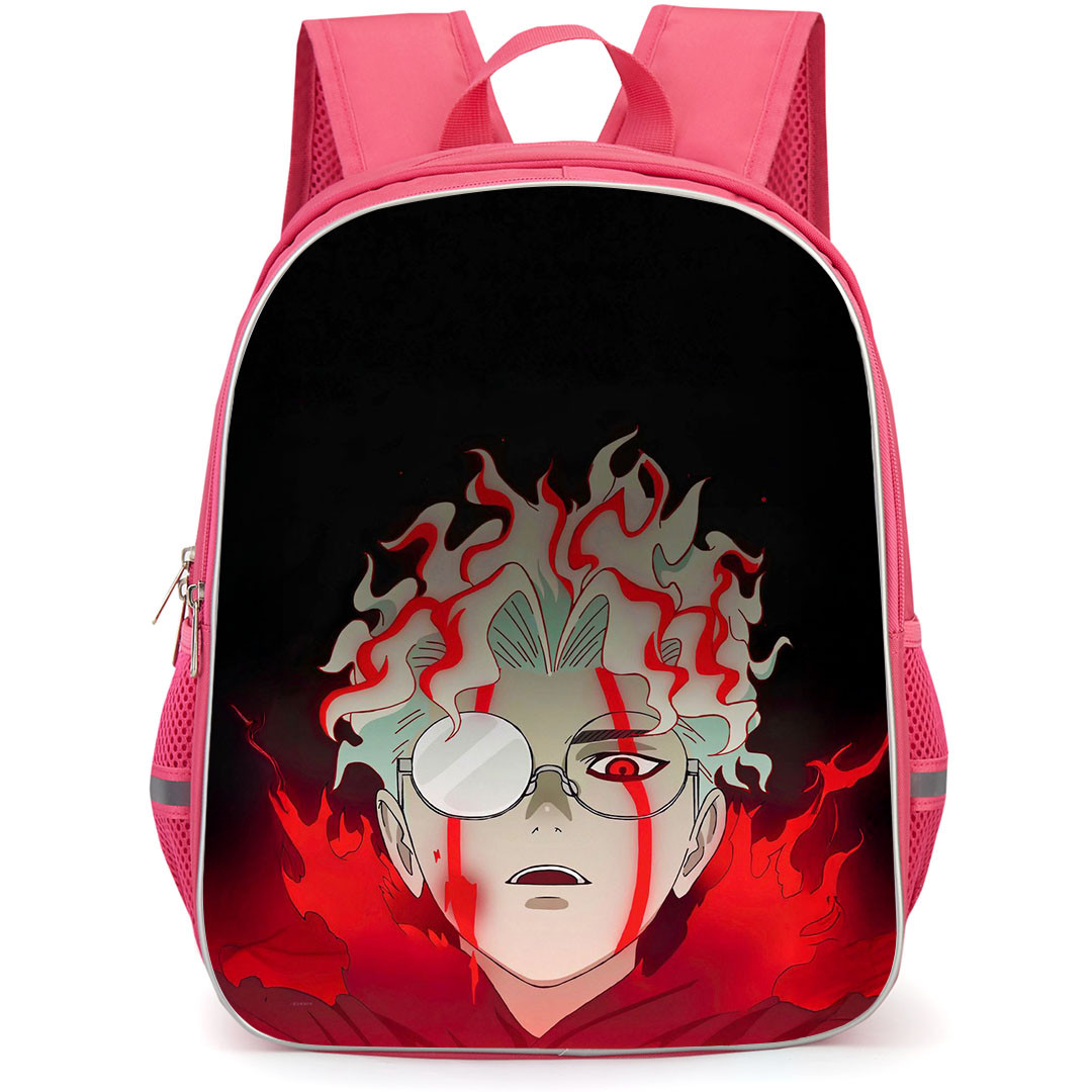 Dandadan Ken Takakura Backpack StudentPack - Ken Takakura Looking Down