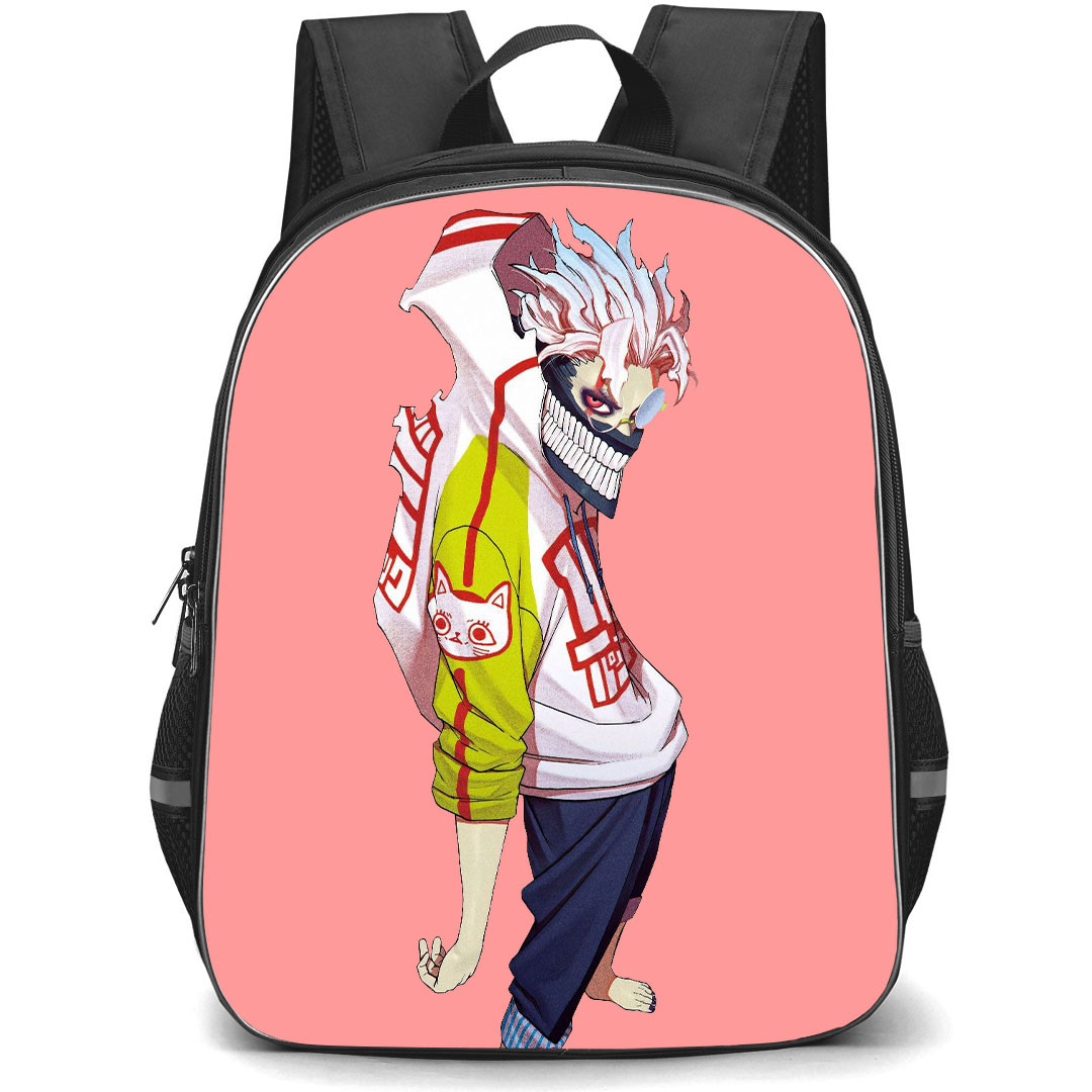 Dandadan Ken Takakura Backpack StudentPack - Ken Takakura Standing Sideways