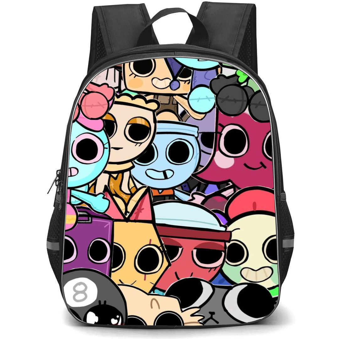 Dandys World Backpack StudentPack - Dandys World Characters Collage Poster