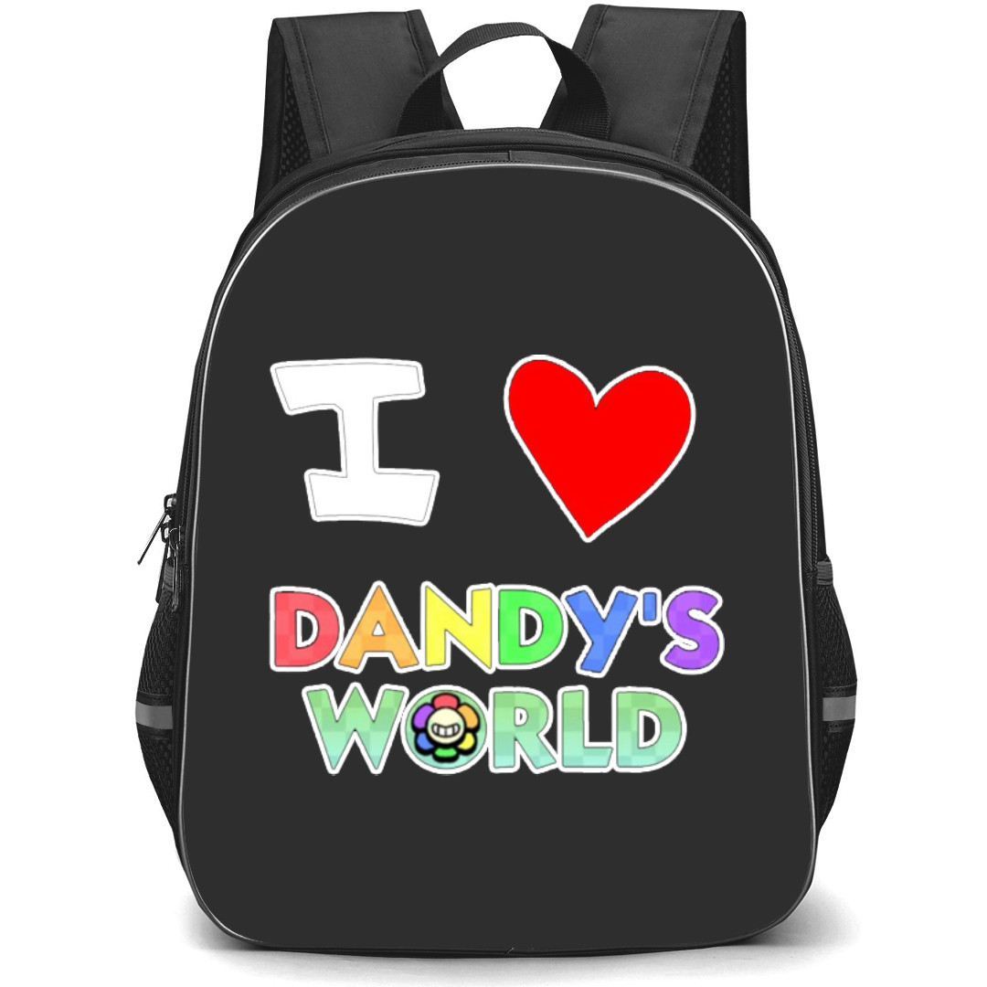Dandys World Backpack StudentPack - Dandys World I Love Sticker