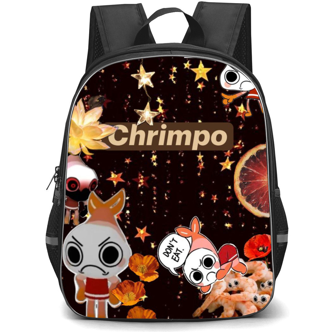 Dandys World Shrimpo Backpack StudentPack - Shrimpo I Have You Poster