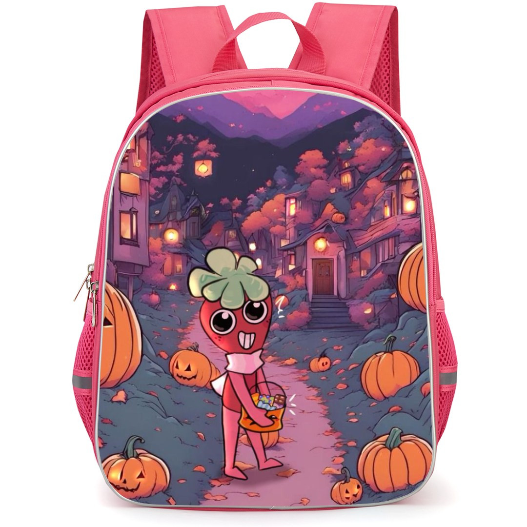 Dandys World Sprout Backpack StudentPack - Sprout Halloween Theme Illustration Poster