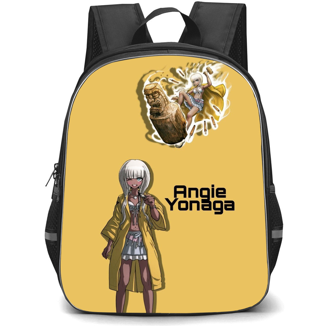 Danganropa Angie Yonaga Backpack StudentPack - Angie Yonaga Portrait Yellow Background