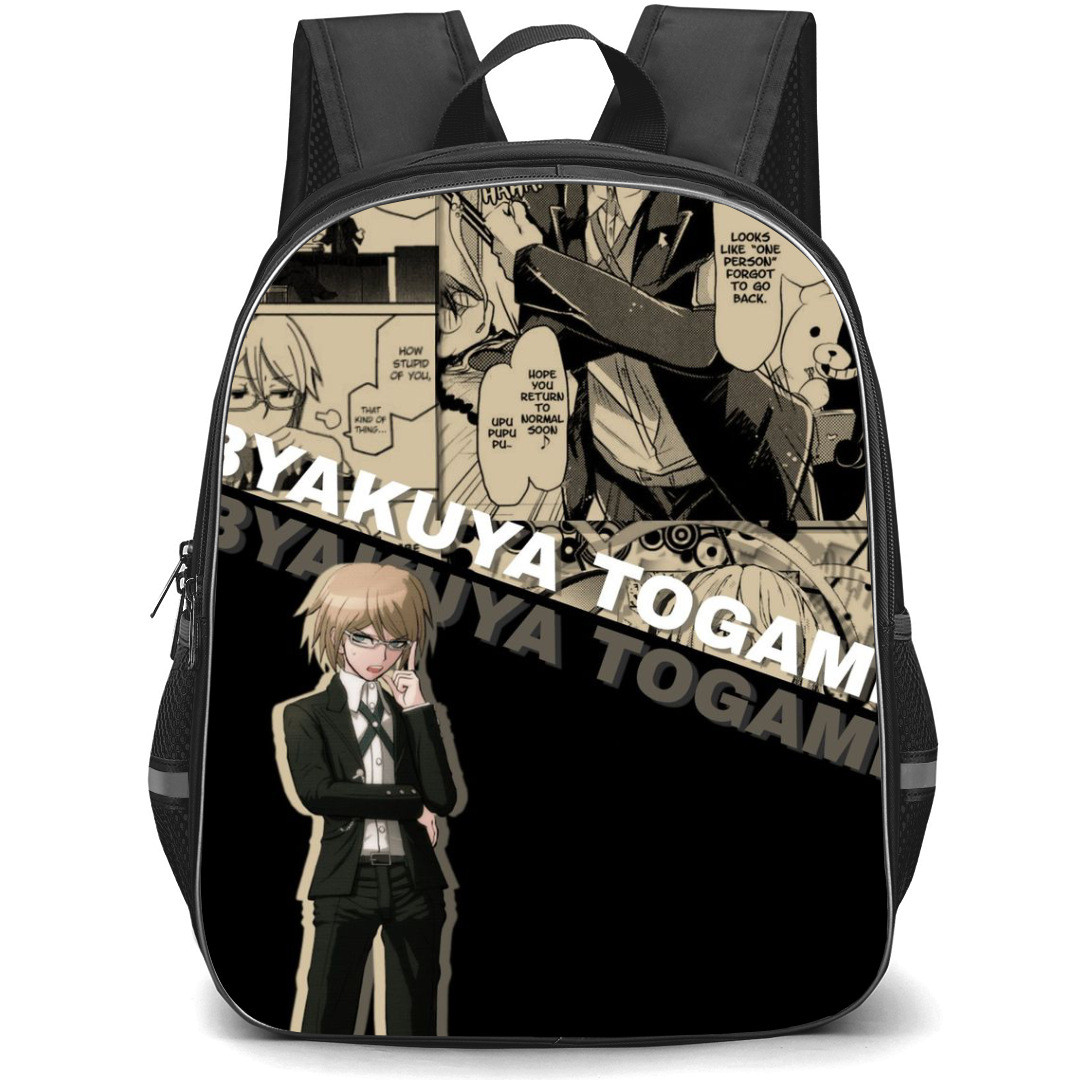 Danganropa Byakuya Togami Backpack StudentPack - Byakuya Togami Portrait Comic Art