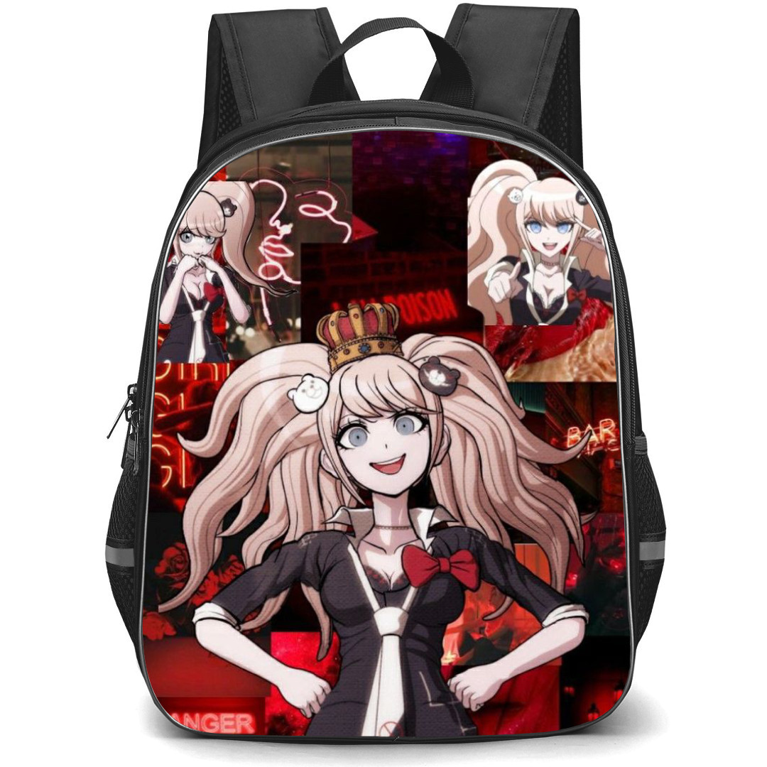 Danganropa Junko Enoshima Backpack StudentPack - Junko Enoshima Collage