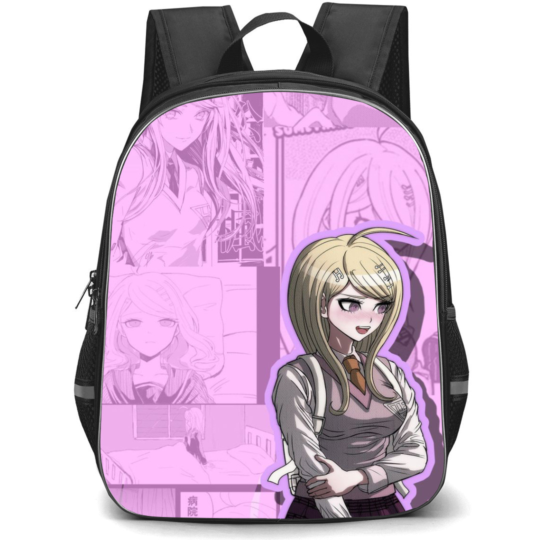 Danganropa Kaede Akamatsu Backpack StudentPack - Kaede Akamatsu Comic Art Collage