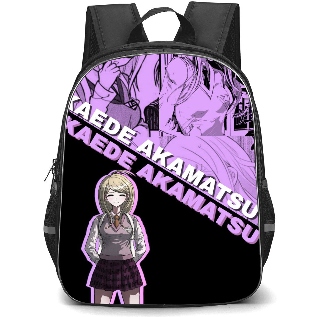Danganropa Kaede Akamatsu Backpack StudentPack - Kaede Akamatsu Portrait Comic Art
