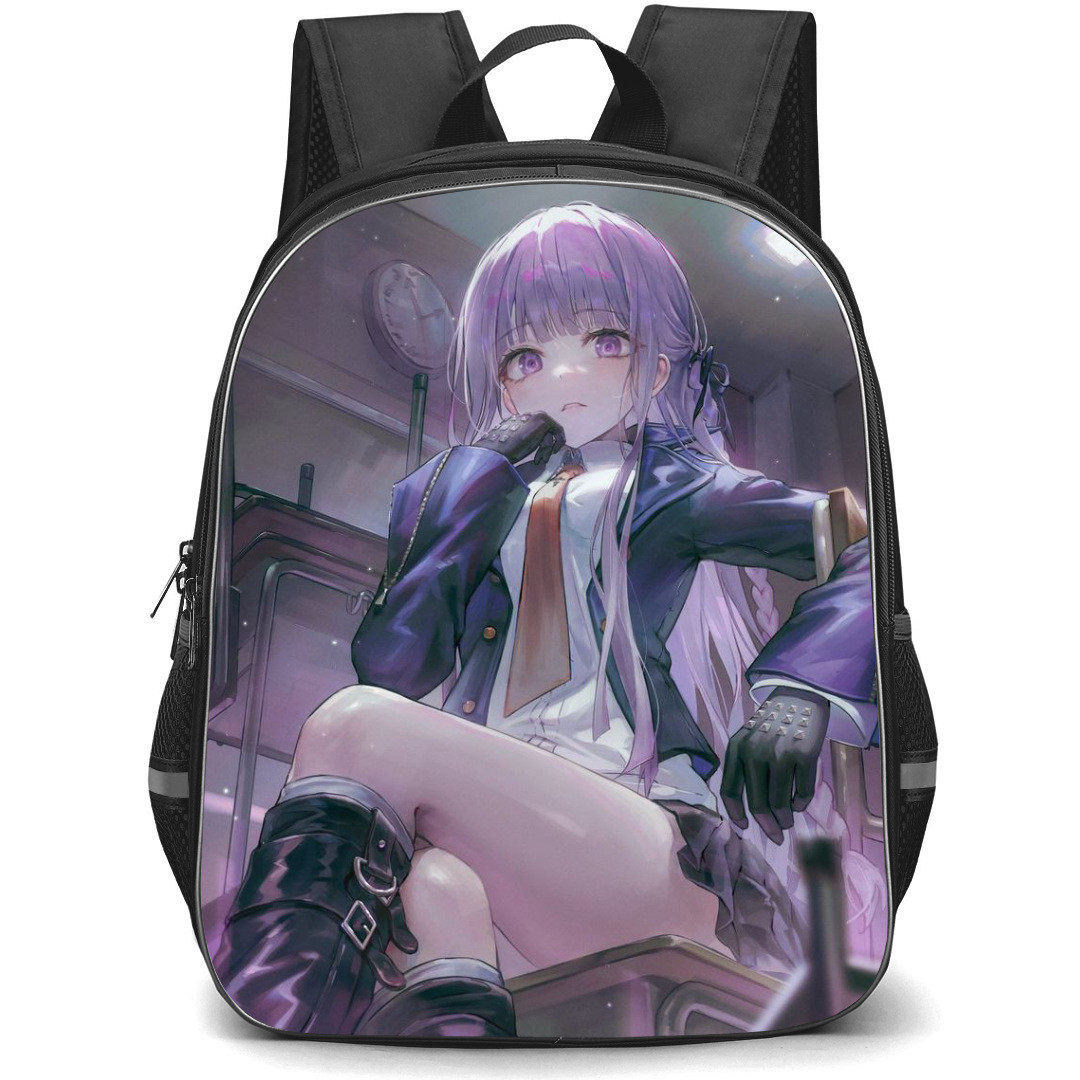 Danganropa Kyoko Kirigiri Backpack StudentPack - Kyoko Kirigiri Sitting Illustration