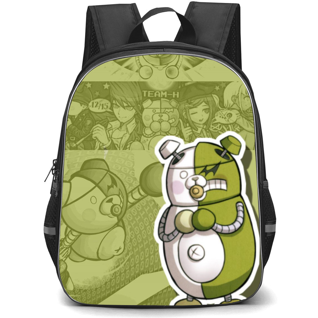 Danganropa Monodam Backpack StudentPack - Monodam Comic Art Collage