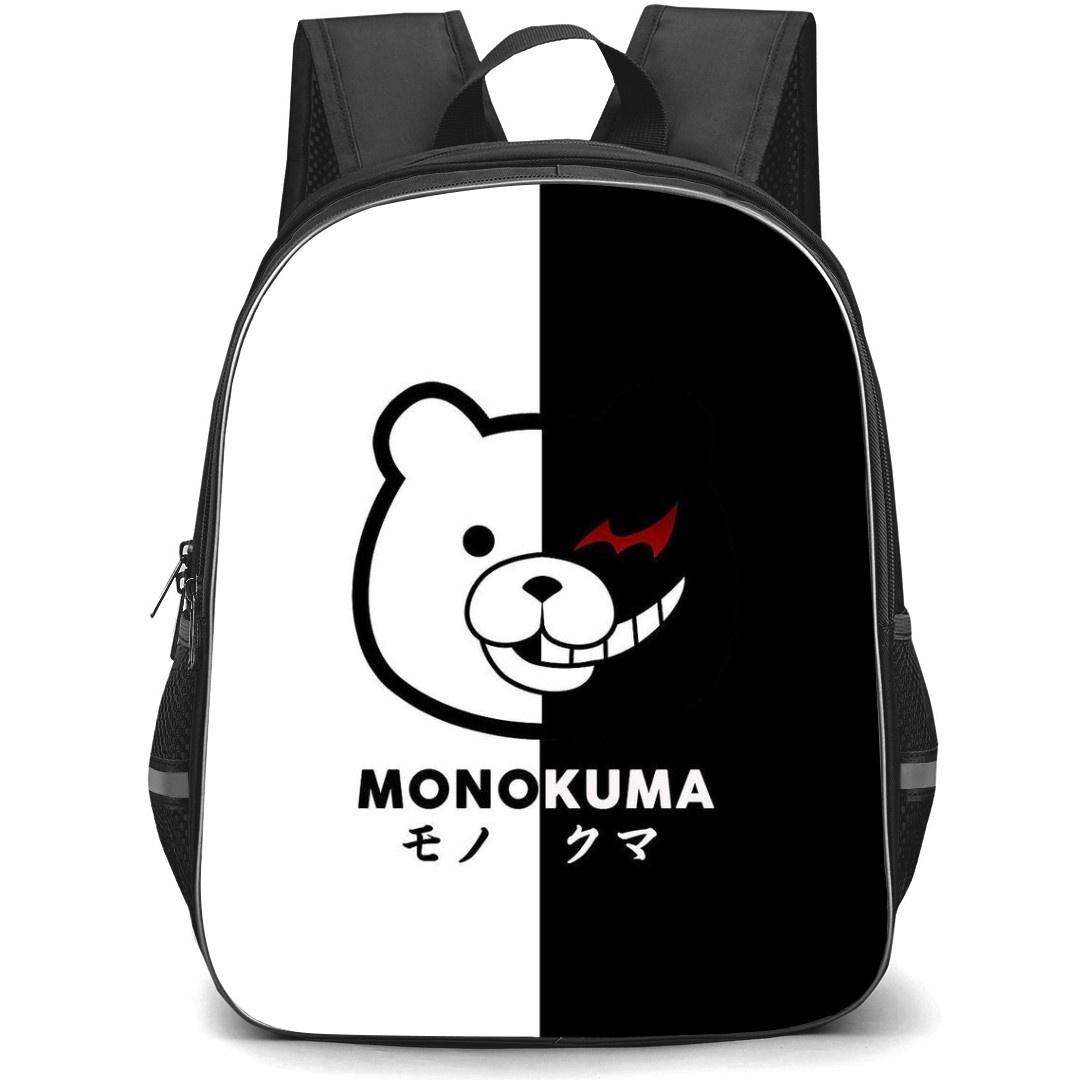 Danganropa Monokuma Backpack StudentPack - Monokuma Avatar Black And White
