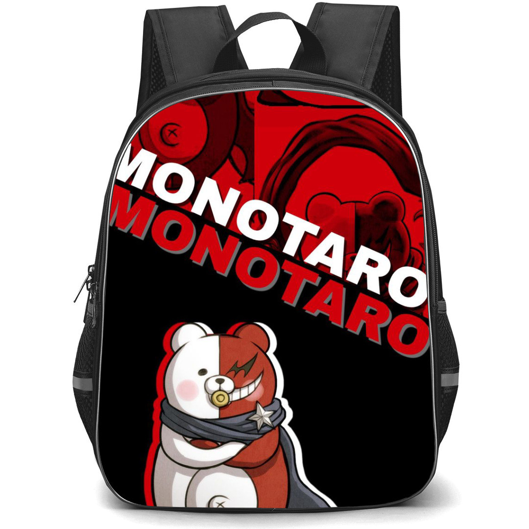 Danganropa Monotaro Backpack StudentPack - Monotaro Portrait Black Background