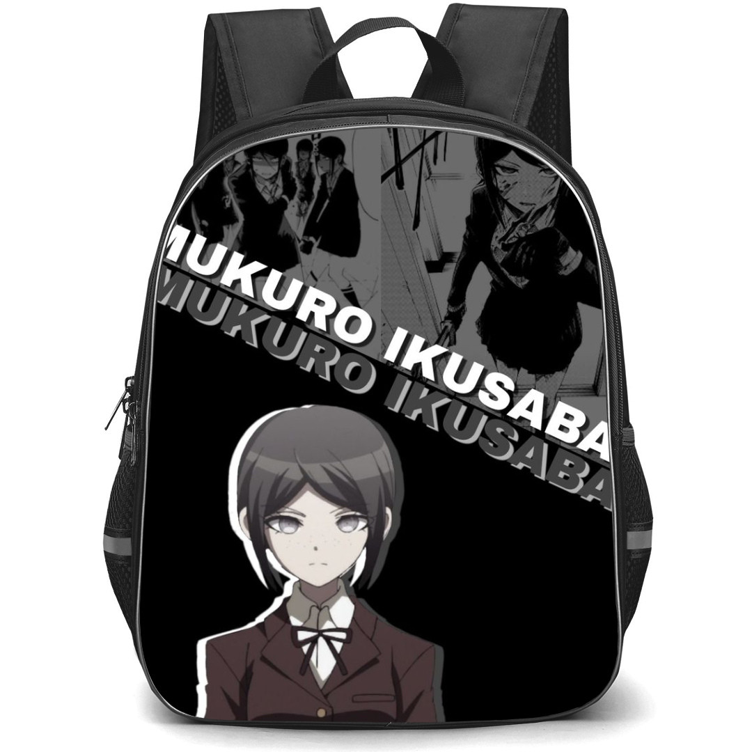 Danganropa Mukuro Ikusaba Backpack StudentPack - Mukuro Ikusaba Portrait Comic Art