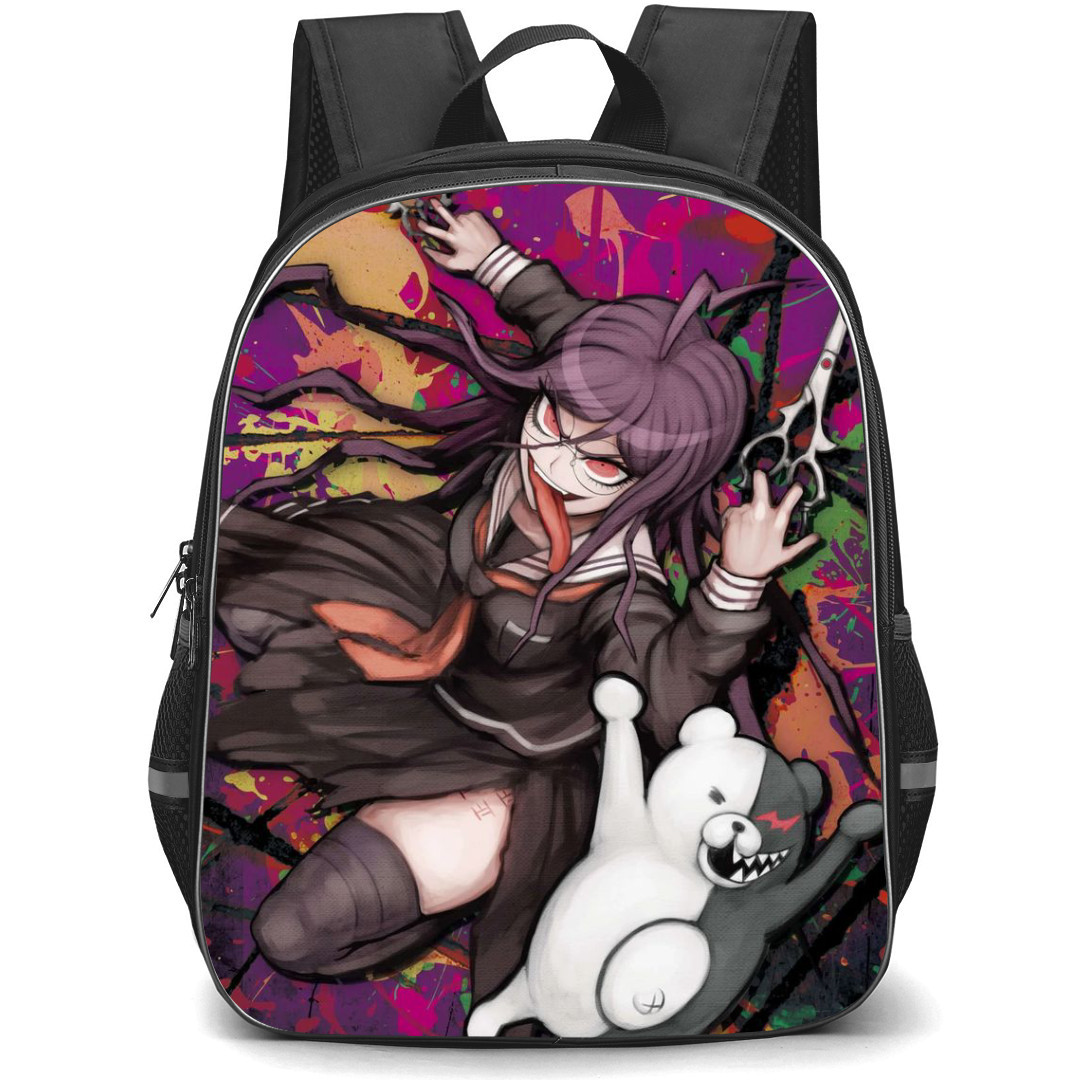Danganropa Toko Fukawa Backpack StudentPack - Toko Fukawa Holding Scissors Illustration