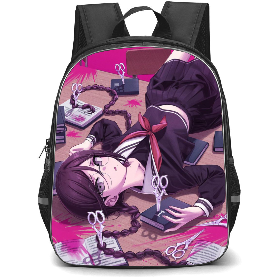 Danganropa Toko Fukawa Backpack StudentPack - Toko Fukawa Lying On Table Illustration
