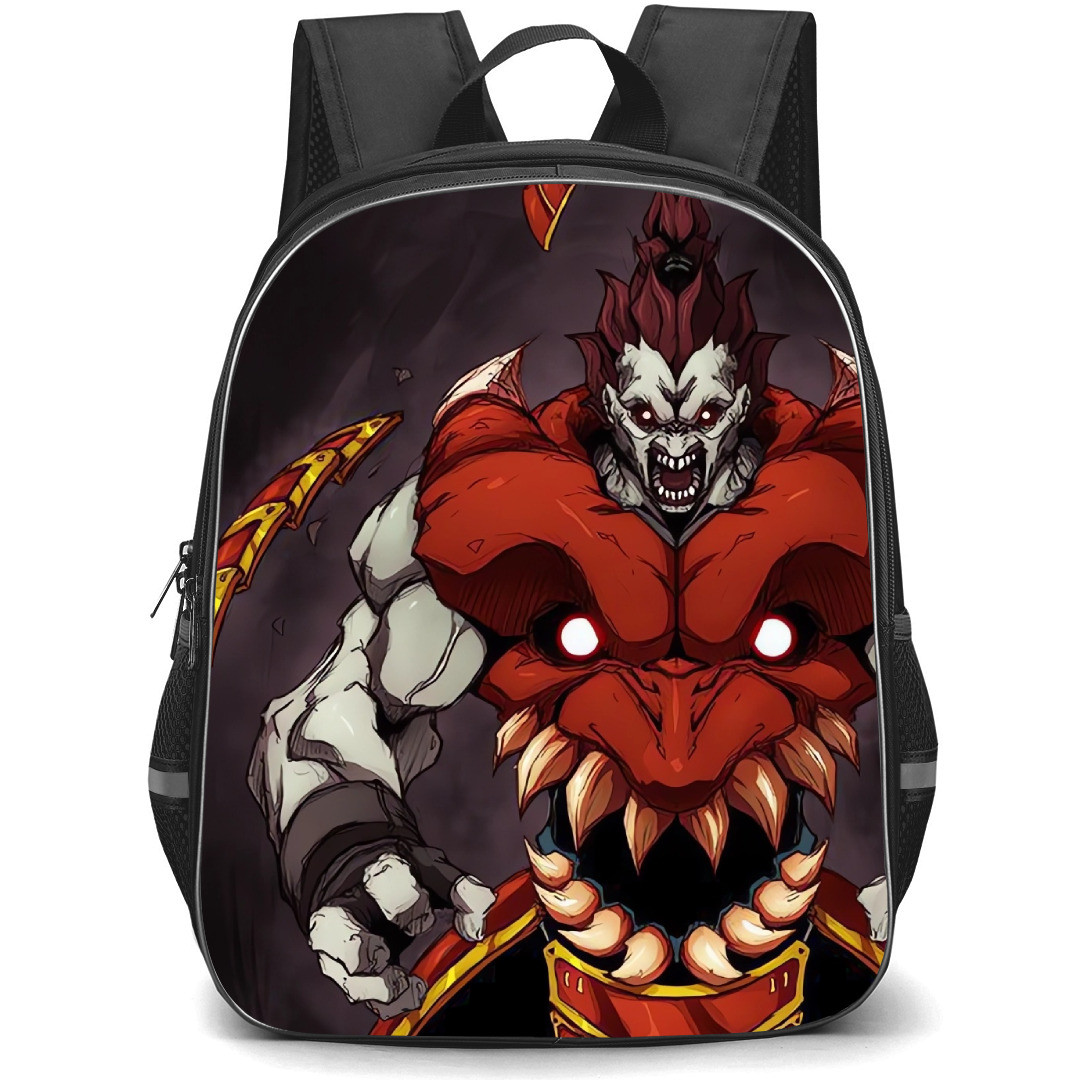 Darkstalkers Bishamon Backpack StudentPack - Bishamon Dragon Style Armored Poster