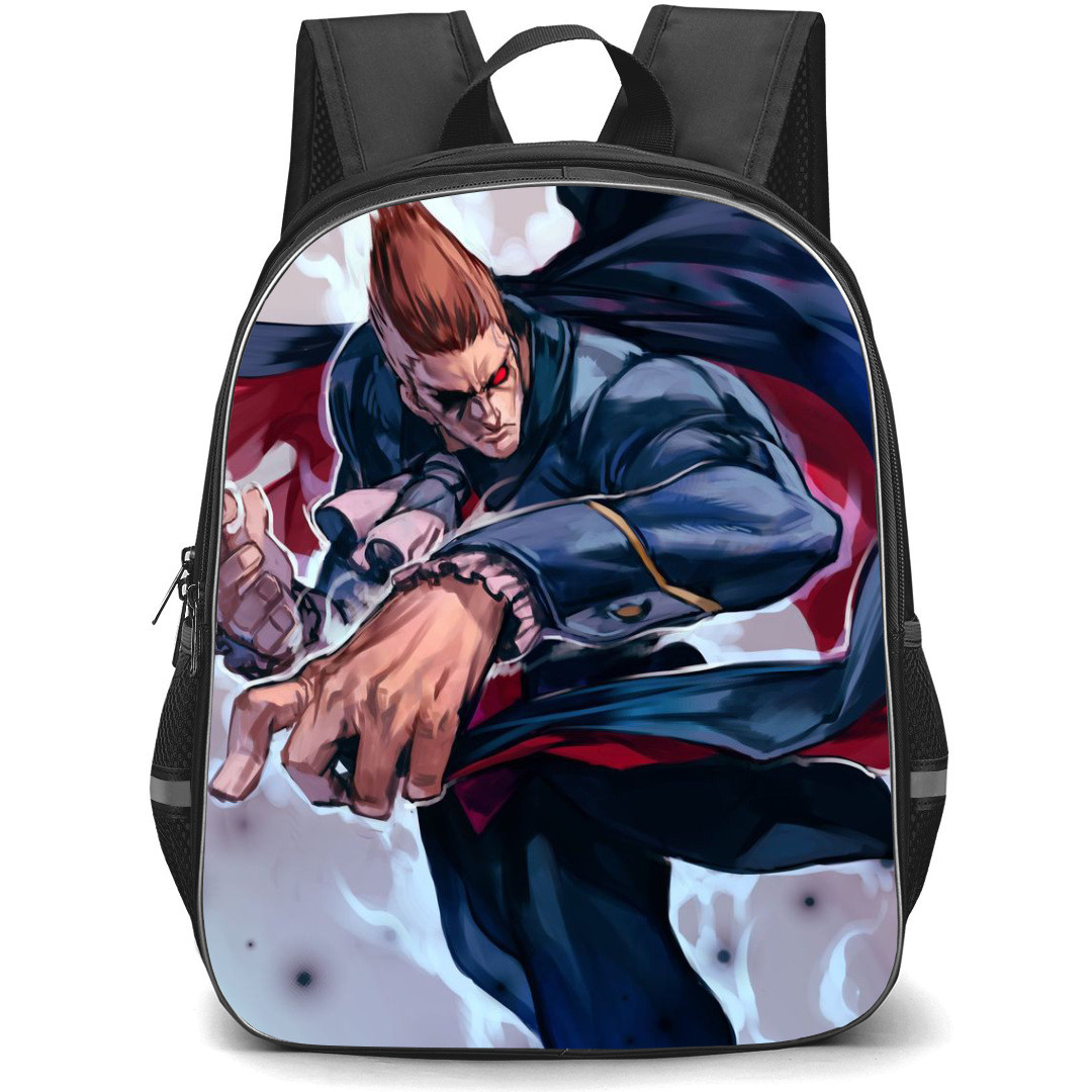 Darkstalkers Demitri Maximoff Backpack StudentPack - Demitri Maximoff Black Eye Comic Poster