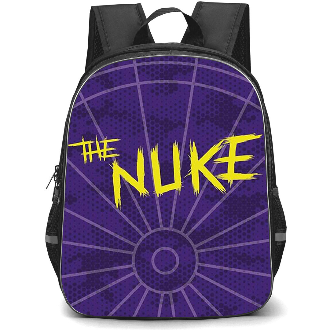 Darts Luke Littler Backpack School Bag StudentPack - Luke Littler The Nuke Themed Dartboard Backdrop Poster