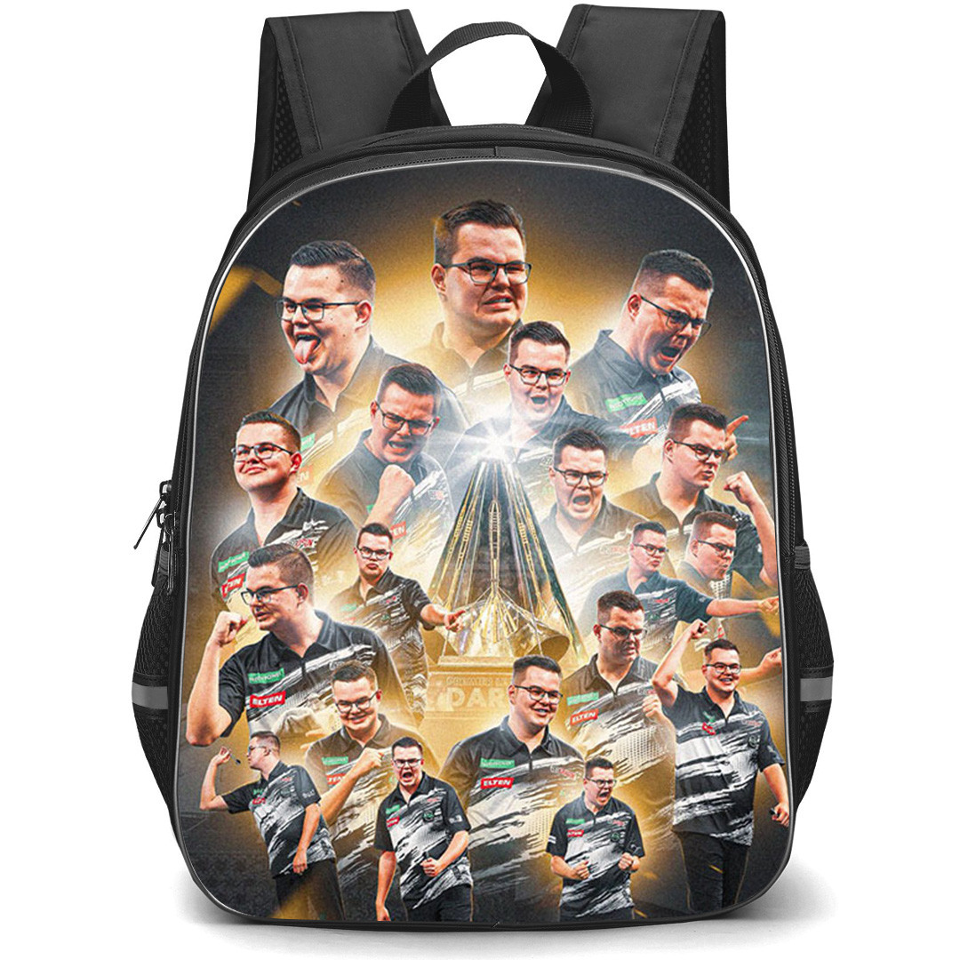 Darts Pieter Gerard van Veen Backpack School Bag StudentPack - Pieter Gerard Van Veen Collage Poster