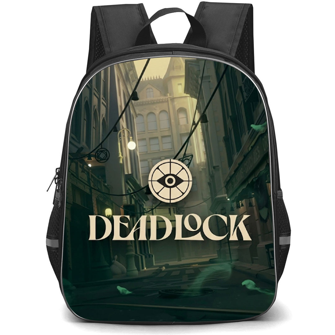Deadlock Backpack School Bag StudentPack - Deadlock Alley Game Cover Art