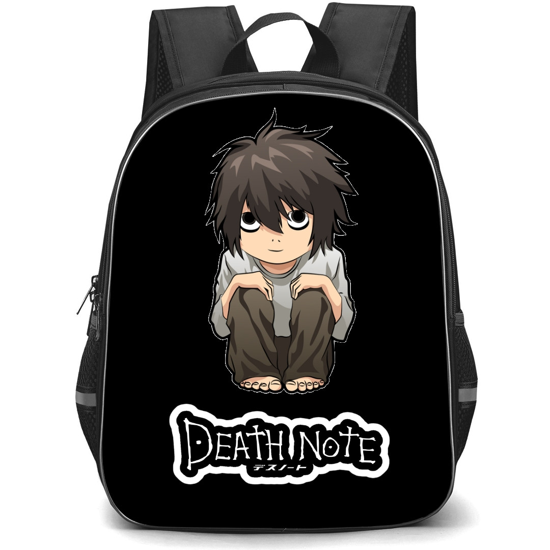 Death Note L Backpack StudentPack - L Sitting Chibi Sticker