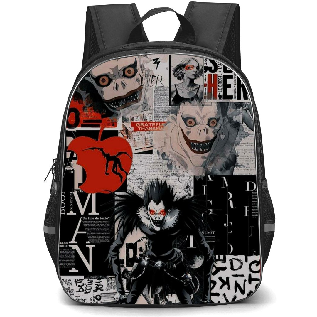 Death Note Ryuk Backpack StudentPack - Comic Series Ryuk Collage