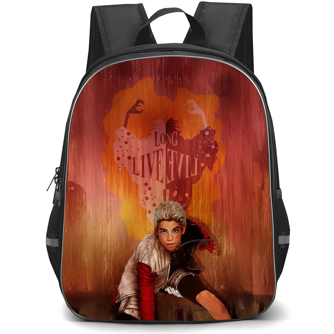 Descendants Carlos Backpack School Bag StudentPack - Carlos Portrait Long Live Poster