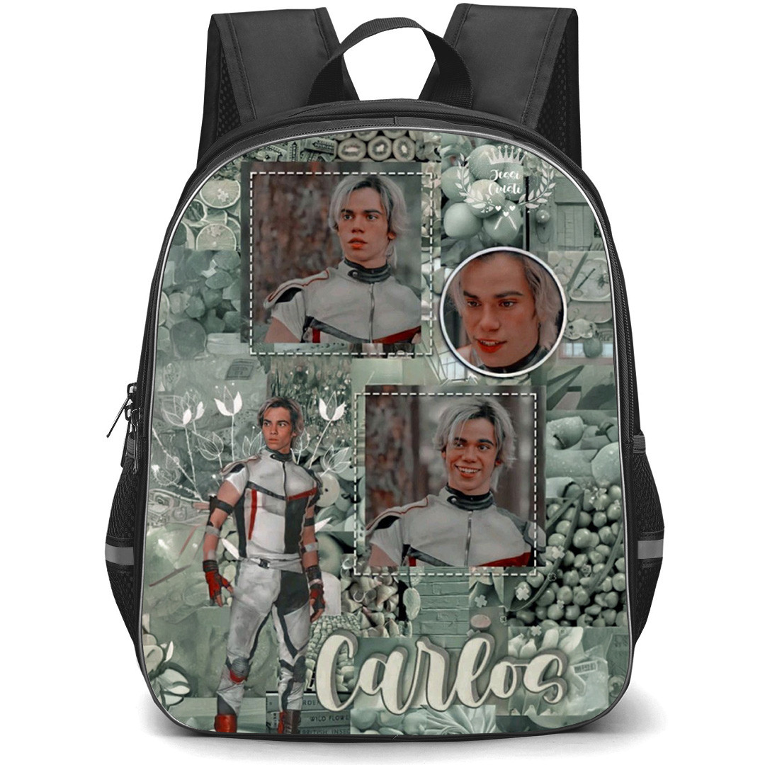 Descendants Carlos Backpack School Bag StudentPack - Carlos Retro Portrait Collage