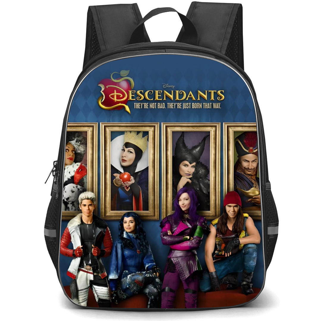 Descendants Backpack School Bag StudentPack - Characters On Couch Portrait Series Poster