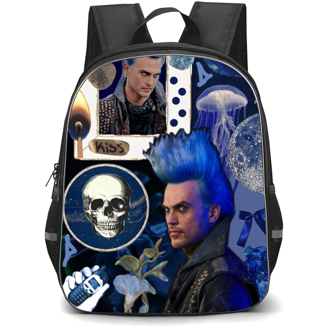 Descendants Hades Backpack School Bag StudentPack - Hades Skull Portrait Collage Poster